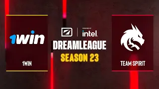 Dota2 - 1win vs Team Spirit - Game 1 - DreamLeague Season 23 - CQ - EEU