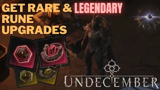 Undecember | Get LEGENDARY & RARE Runes