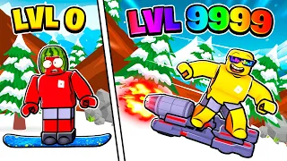 Becoming The Fastest In Roblox Ski Race