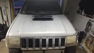 Jeep zj hood scoop