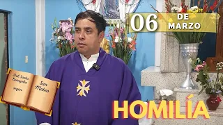 EVANGELIO DE HOY miércoles 6 de marzo del 2024 - Padre Arturo Cornejo