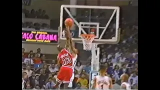 David Robinson Blocks Michael Jordan's Dunk