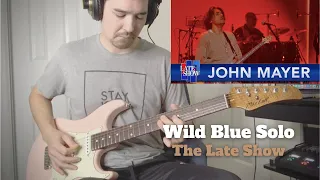 John Mayer “Wild Blue” Solo Cover (The Late Show with Stephen Colbert)