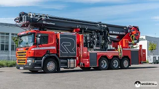 POŽÁRY.cz: HZSP Škoda Auto disponuje šedesátimetrovou plošinou Rosenbauer B60 s CCS Cobra