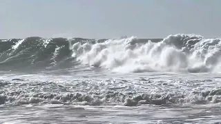 Big waves, relentless storm swell @ the Point, C St. Ventura Ca. 1/6/2023