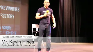 SPSLive - Guest Speaker Kevin Hines, Suicide Prevention