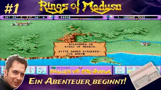 #01: Ein Abenteuer beginnt 🗡️ Let´s Play Rings of Medusa 🗡️ Amiga (Deutsch/Gameplay)