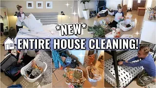ENTIRE HOUSE CLEANING 2020 | EXTREME CLEANING MOTIVATION | ALL DAY CLEAN WITH ME | SAHM