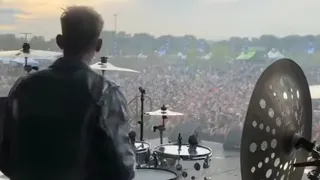 MGK Playing The Drums Rolling Loud New York 10/13/19
