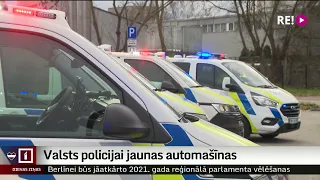 Valsts policijai jaunas automašīnas