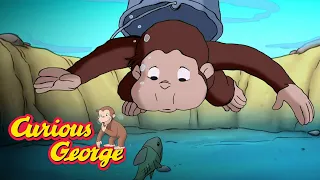 Curious George 🐵  George Finds a Fish 🐵  Kids Cartoon 🐵  Kids Movies 🐵 Videos for Kids