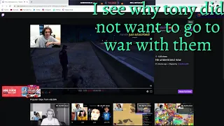 Ramee Reacts to XQC Realizing why CB doesn't go to war with CG | NoPixel GTA RP