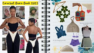 ranking the worst things i made this year | 2023 Crochet Fails