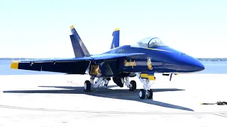 How Paint Transforms a Blue Angels Aircraft? ( Time Lapse )