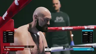 TYSON FURY VS EDDIE HALL - THE STRONGEST MAN IN ENGLAND - UNDISPUTED DIFFICULTY - GAMEPLAY