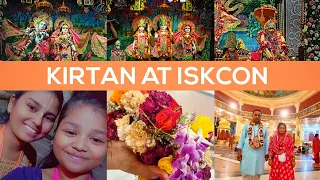 Kirtan at ISKCON | Hare Krishn 🦚✨ | Swarna Paradise