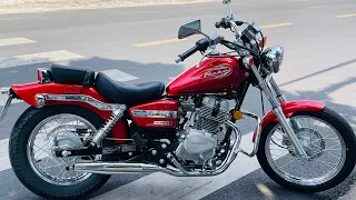 Mới về Huyền thoại của nhà Honda rebel 250 nhập Mỹ .Đời 2016 mới chạy 1 ngàn 6 trăm km mới keng .