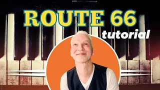 Route 66, Piano Tutorial, Blues Swing