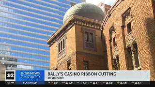 Ribbon cut on Bally's temporary Chicago casino