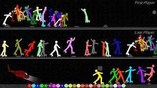 Escape Chase x AI Roller Skate Stickman Tournament - Survival Race in Unity and Stable Diffusion