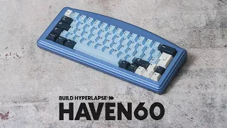 The Haven60 Build Stream Hyperlapse - A Keyboard Inspired By Furniture?