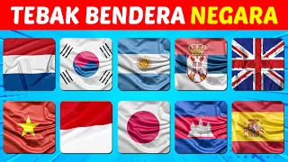 KEBANGETAN KALO GAK BISA JAWAB! TEKA-TEKI TEBAK BENDERA NEGARA INI