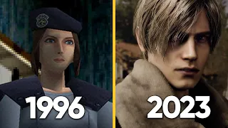 Evolution of Resident Evil Main Series Games (1996 - 2023)