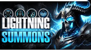 BEST LIGHTNING SUMMONS GUIDE Summoner Based Build Necromancer | Diablo Immortal