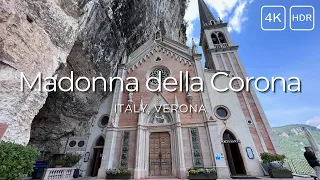 Madonna della Corona, Sanctuary of the Lady of the Crown, Verona, Italy [HDR, 4K]