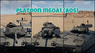 Platoon M60A1 (AOS) - War Thunder Mobile