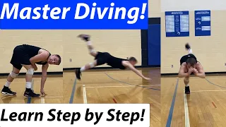 How To Dive in Volleyball - Step By Step