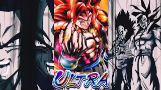 LF ULTRA SSJ4 GOGETA CARD ART ANIMATIONS EDIT 🔥!! Ft.Buracku01 [Dragon Ball Legends]