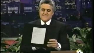 Jay Leno Best of Headlines Part 3