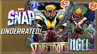 SABRETOOTH & ANGEL New DESTROY! | Marvel Snap Deck