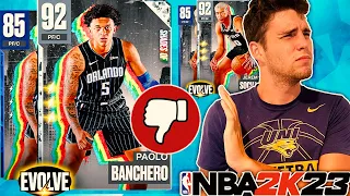 THESE NEW EVO CARDS ARE A MAJOR LETDOWN IN NBA 2K23 MyTEAM...