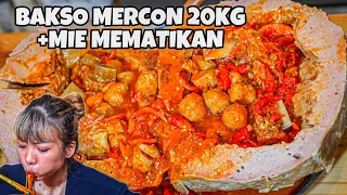 LAGI VIRAL! BAKSO MERCON 20KG + MIE JEUBEW GARUT SAMYANG LOKAL! BIBIR LANGSUNG MELEDAK!!!