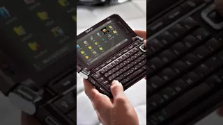 old is gold foldable phone/ Nokia E90 Communicator