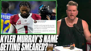 Kyler Murray Rumors Say He Pulled Himself In Playoffs, Isn't A Great Leader | Pat McAfee Reacts