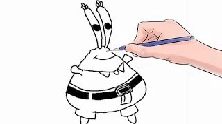 How to Draw Mr.Krabs Easy Step by Step