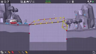 Poly Bridge 2 : Level 5-06 Solution