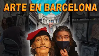 ✅Visita al  MUSEO DE CERA de Barcelona/HIPERREALISMO en una de sus expresiones y TOUR por la Rambla