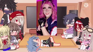 Mha Reacts to deku as kokichi| mha X danganronpa