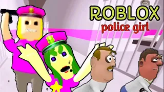 Roblox Police Girl Prison Run Horror Game || Guptaji Or Misraji ||