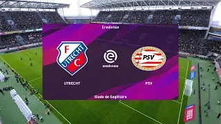 PES 2020 | Utrecht vs PSV - Netherlands Eredivisie | 19 October 2019 | Full Gameplay HD