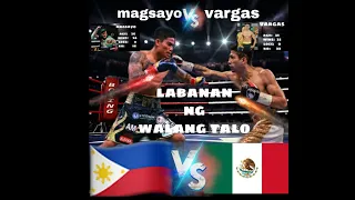 Magsayo vs Vargas highlights  fights for july 9 2022