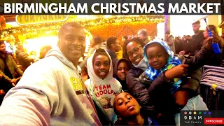 Birmingham Frankfurt Christmas Market | Walking Tour | Family Vlog