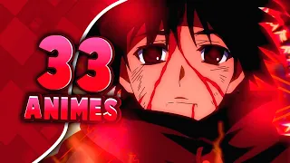 33 ANIMES OU LE HÉROS CACHE SON POUVOIR ET SURPREND TOUT LE MONDE AVEC SA PUISSANCE