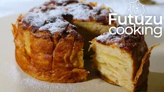 More apples than dough in 5 minutes ! Super creamy apple cake! Cake in few minutes! ASMR cooking