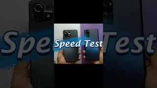 S20FE 5G VS Mi 11 lite 5g Speed Test 🏁 #shorts #youtubeshorts #samsungs20fe5g #mi11lite5g