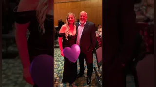 CHRISTINE BROWN & David at BLACK TIE GALA 📸